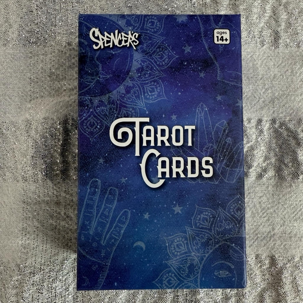 Spencer's Tarot Cards, 78 Cards, Blue